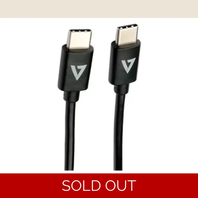 product Image for Official V7 High-Speed USB C - C